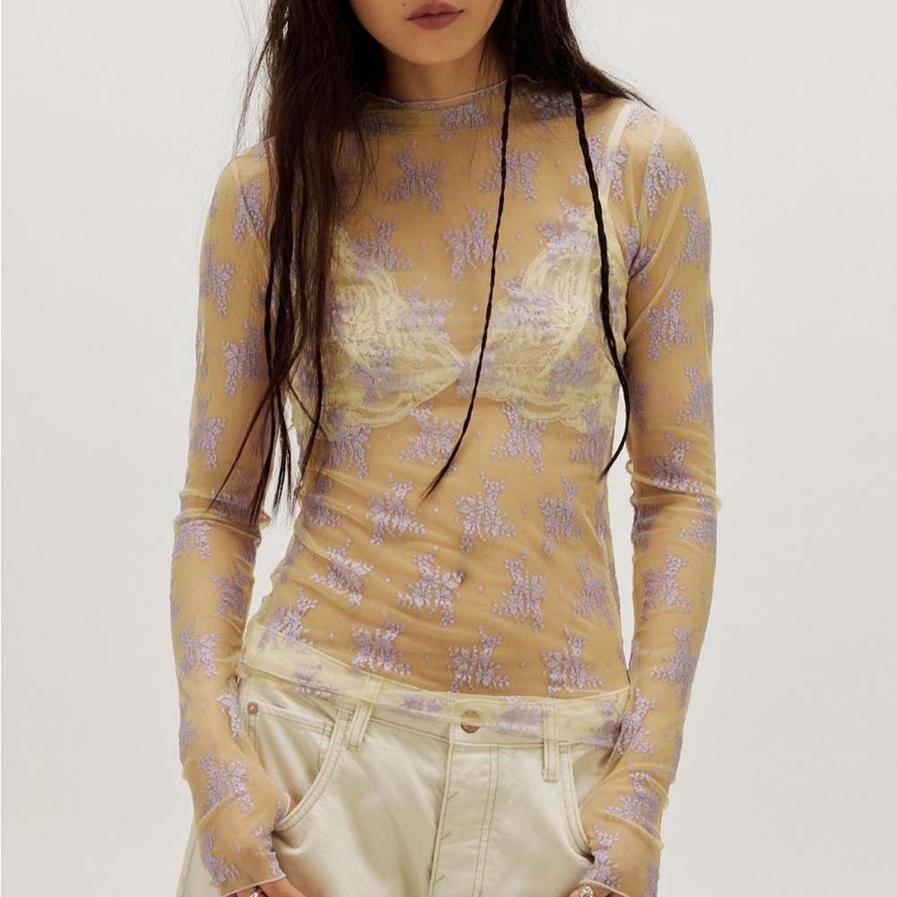 Free People Lady Lux layering top